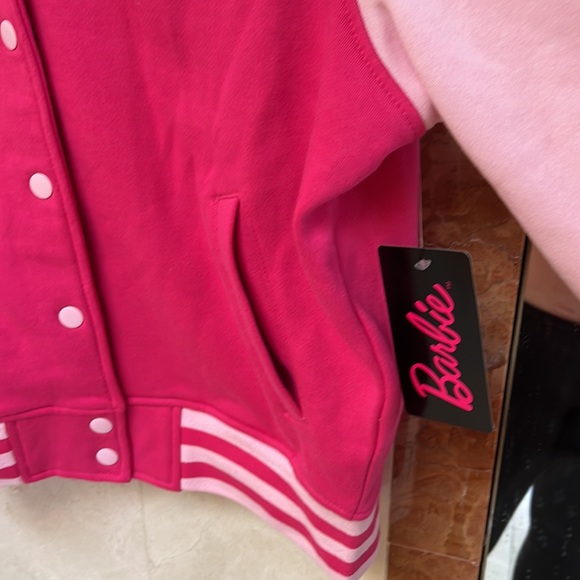 BNWT! Barbie Varsity Jacket - Picture 4 of 6